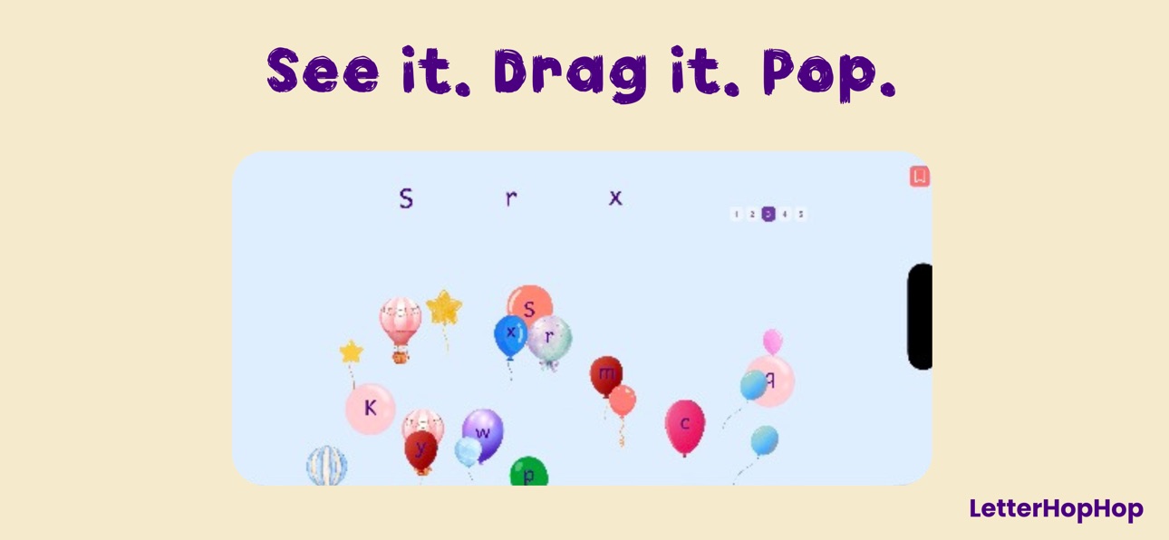 Screenshot 2 of LetterHopHop