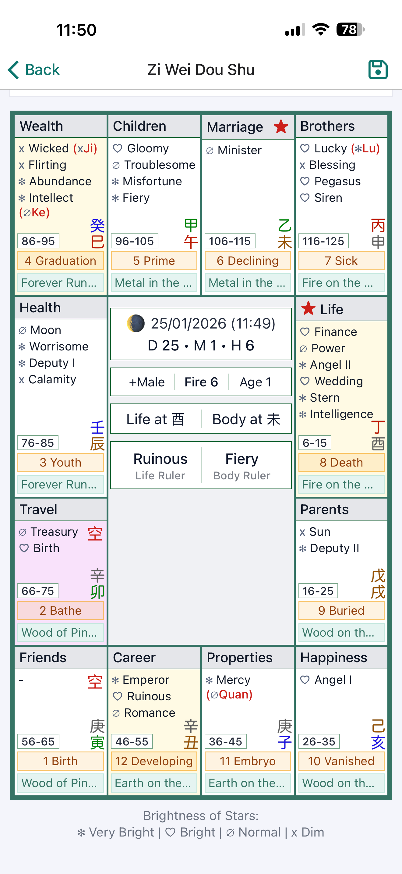 Zi Wei Dou Shu Astrology