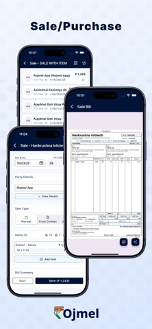 Rojmel Invoice Billing Screenshot 3 of 9