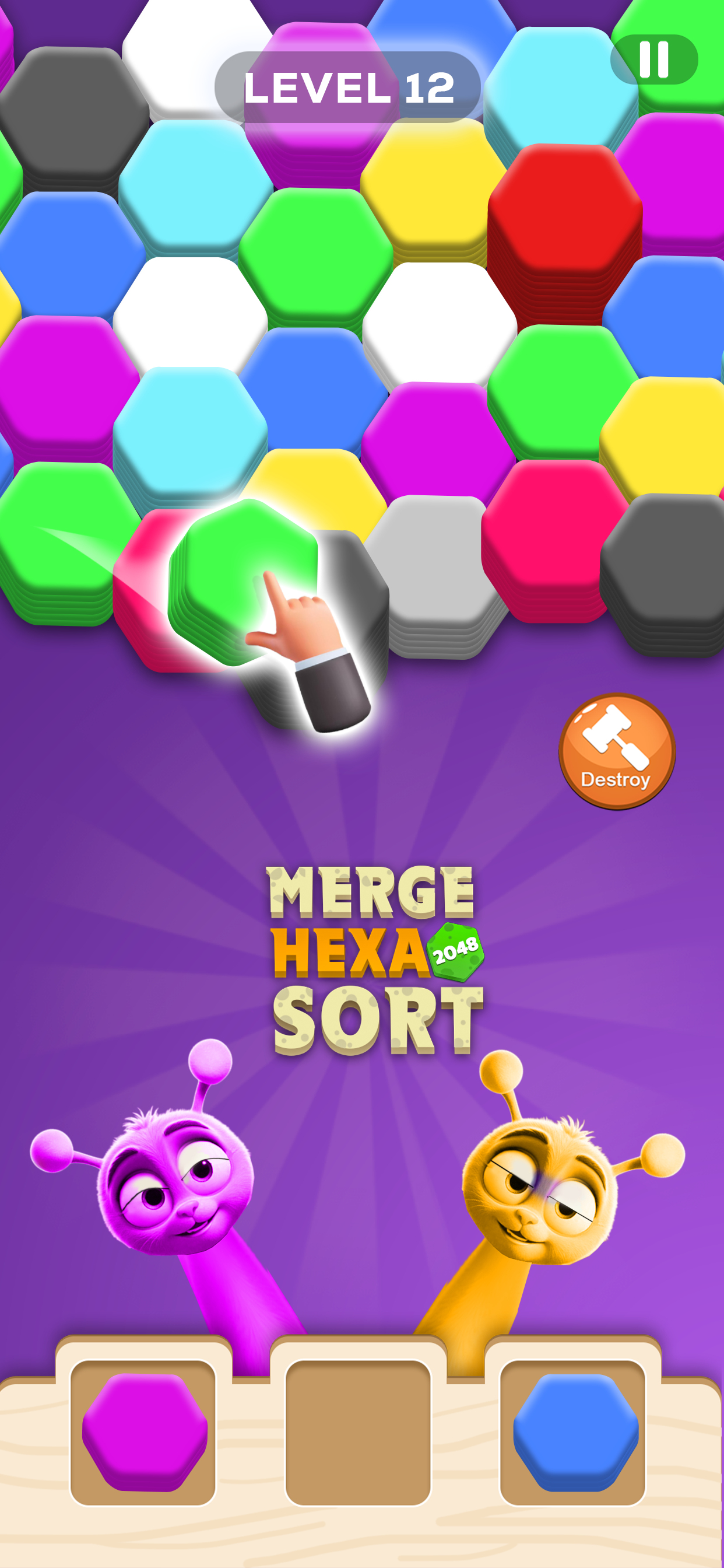 Merge Hexa Sort Block Puzzle