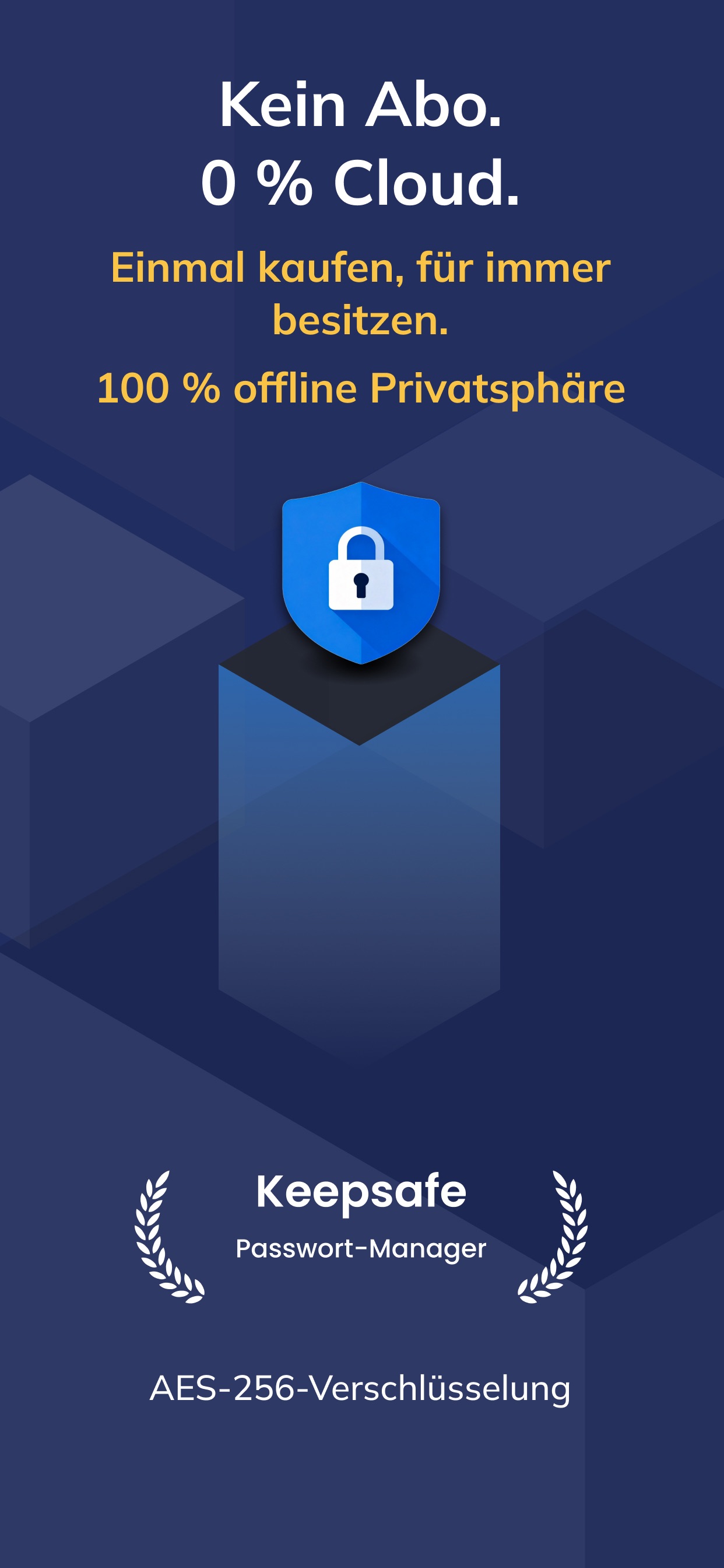 KeepSafe: Passwort-Manager screenshot 1