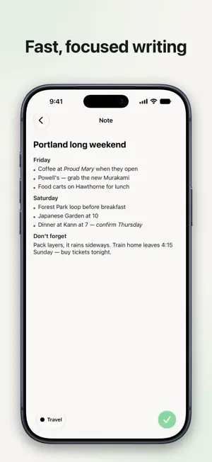 Quicknotes - Catch screenshot 3