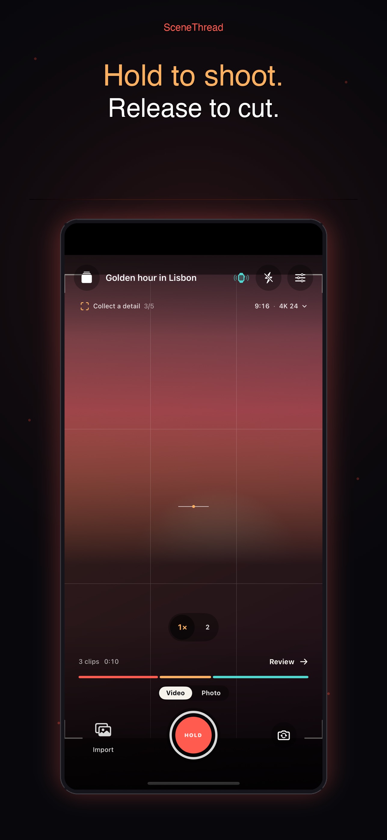 Screenshot 1 of SceneThread Camera