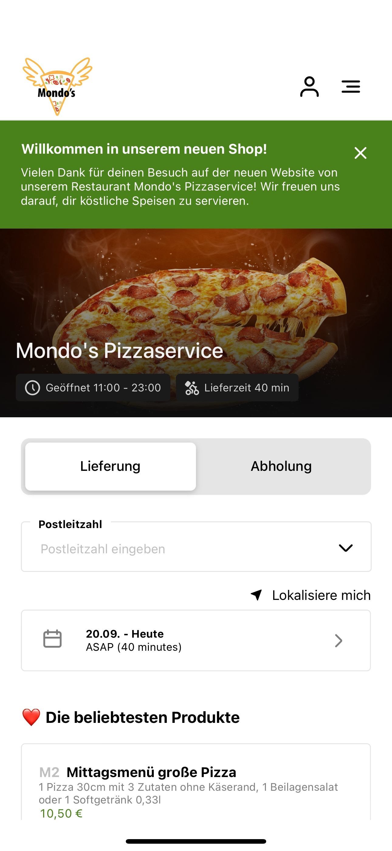Mondo's Pizzaservice
