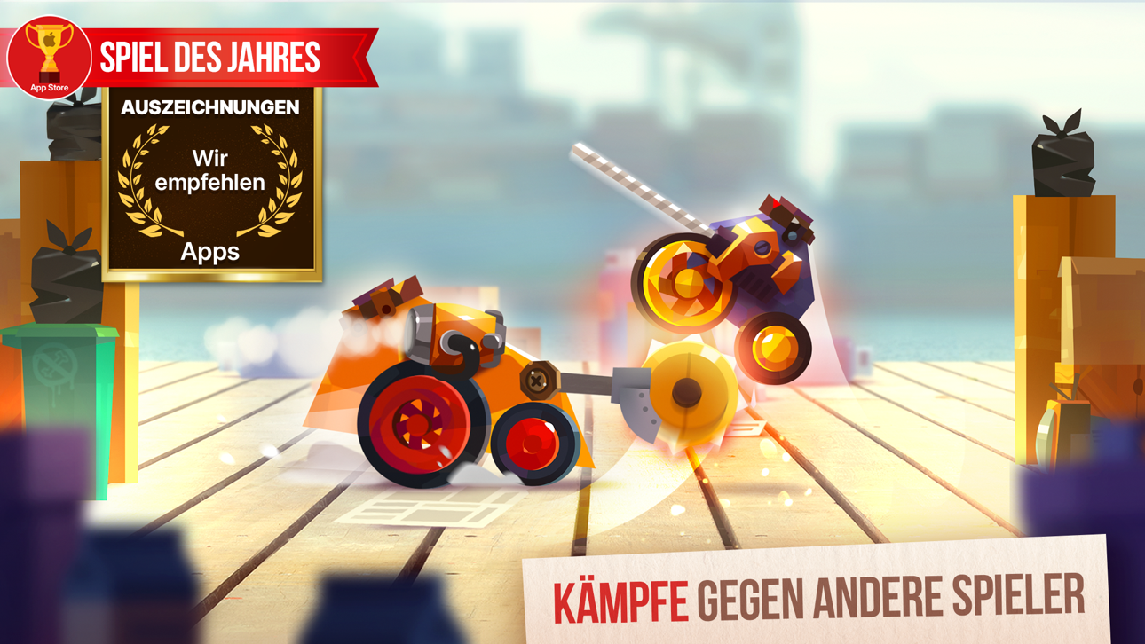 CATS: Crash Arena Turbo Stars iOS Mod IPA screenshot 1 - iOS game interface