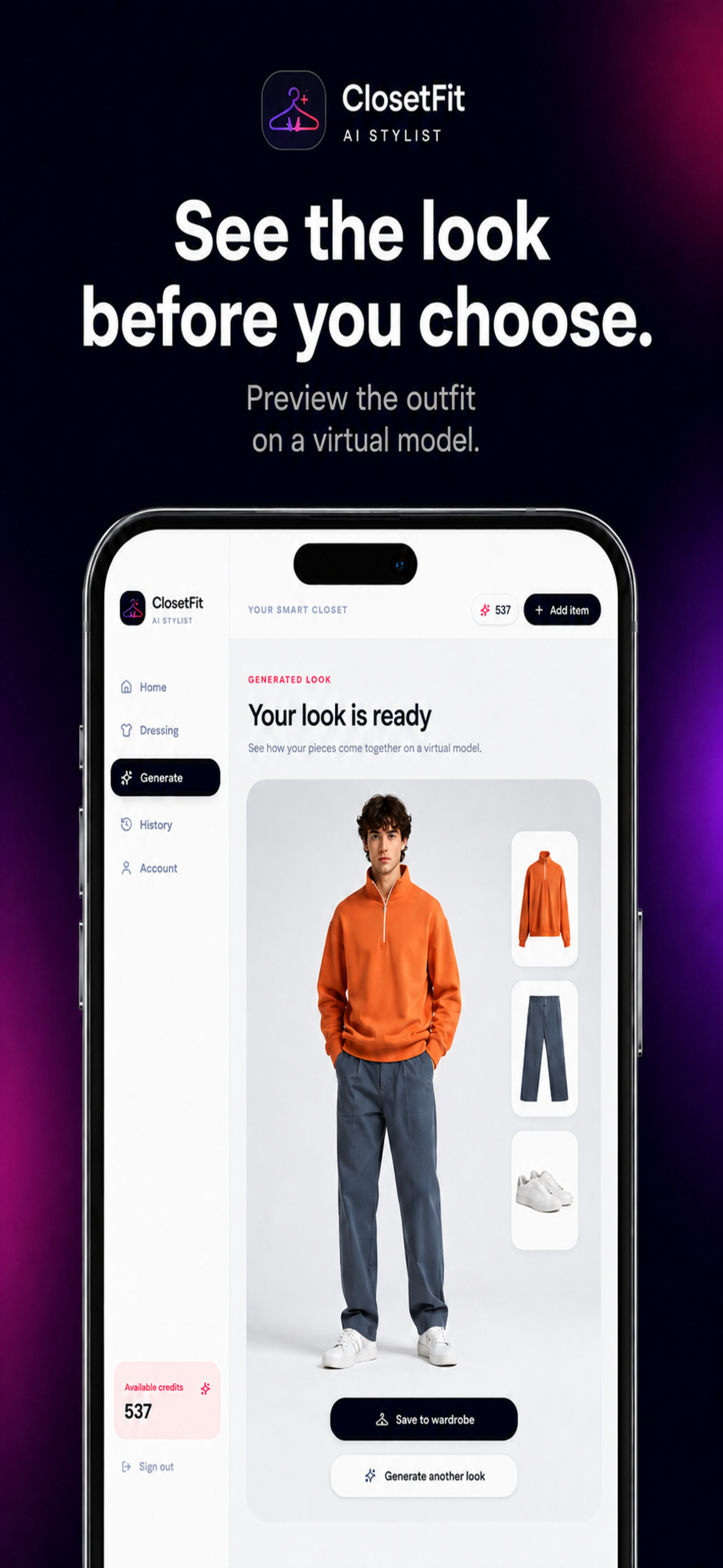 ClosetFit AI screenshot 8