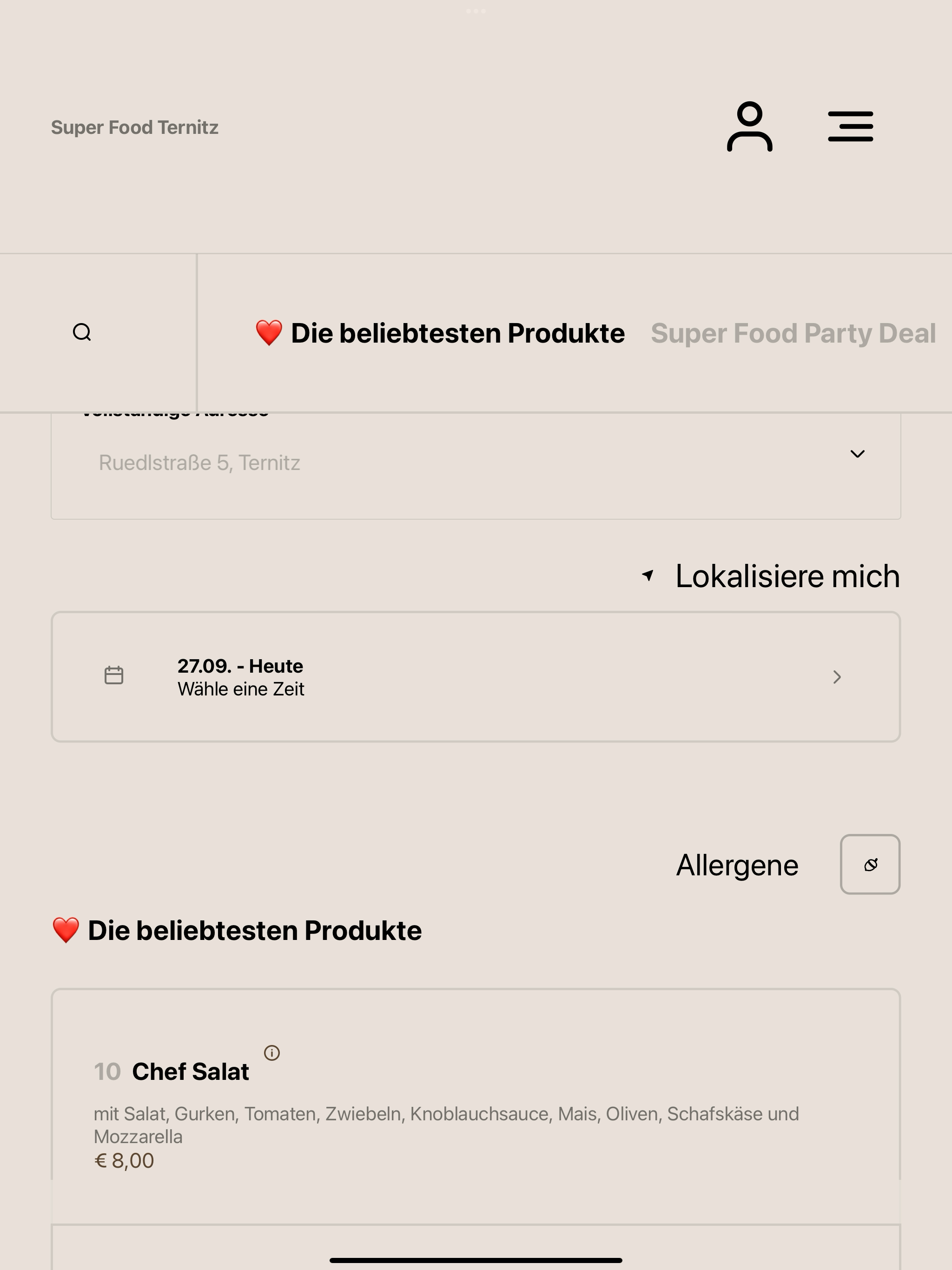Super Food Ternitz screenshot 6