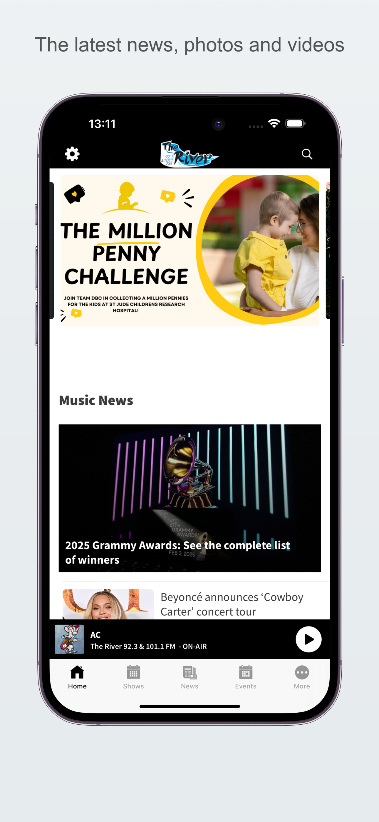 92.3 & 101.1 The River