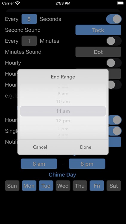Chime Clock screenshot-9