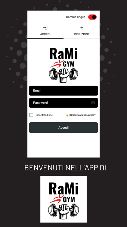 Palestra RaMi schede