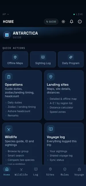 Antarctic Expedition Toolkit screenshot 1