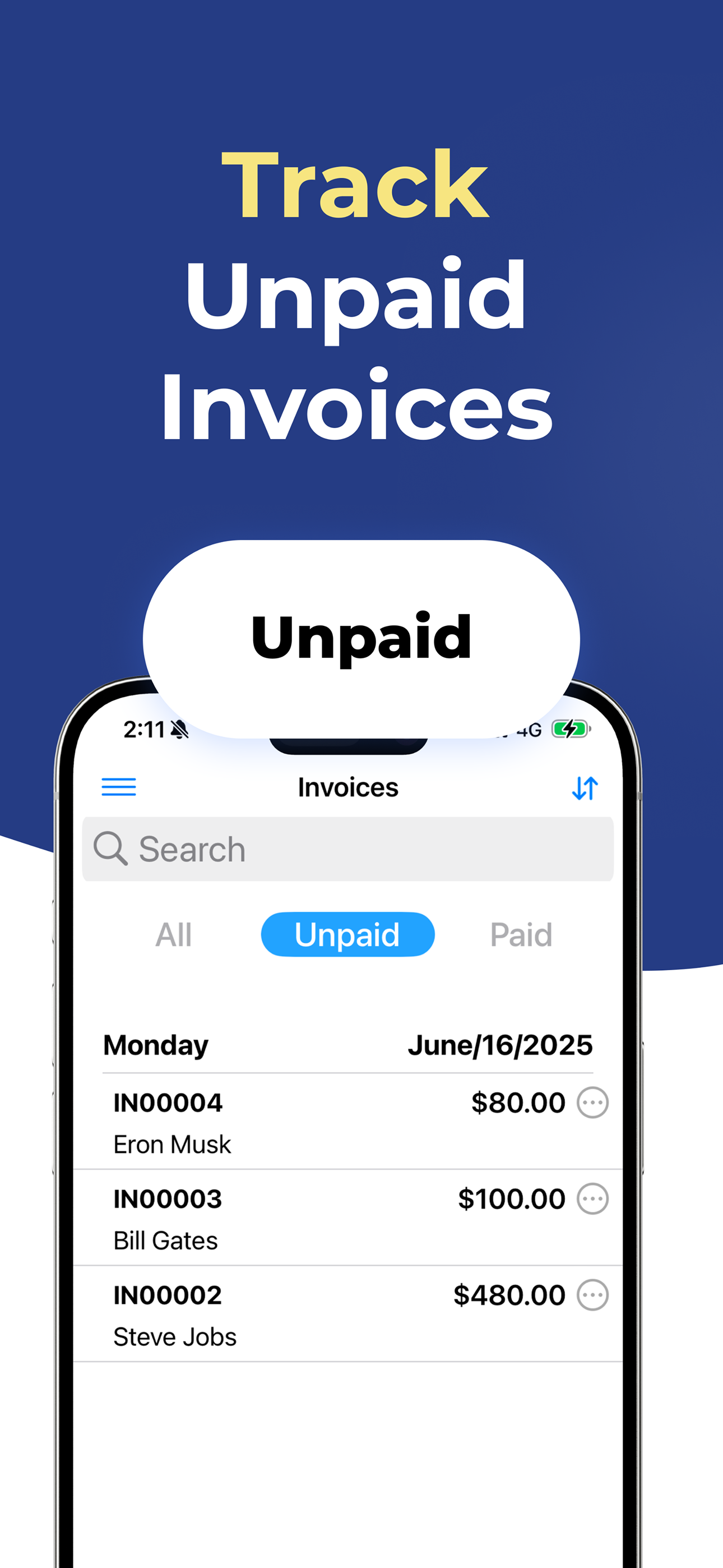 Invoice Maker Flex screenshot 5