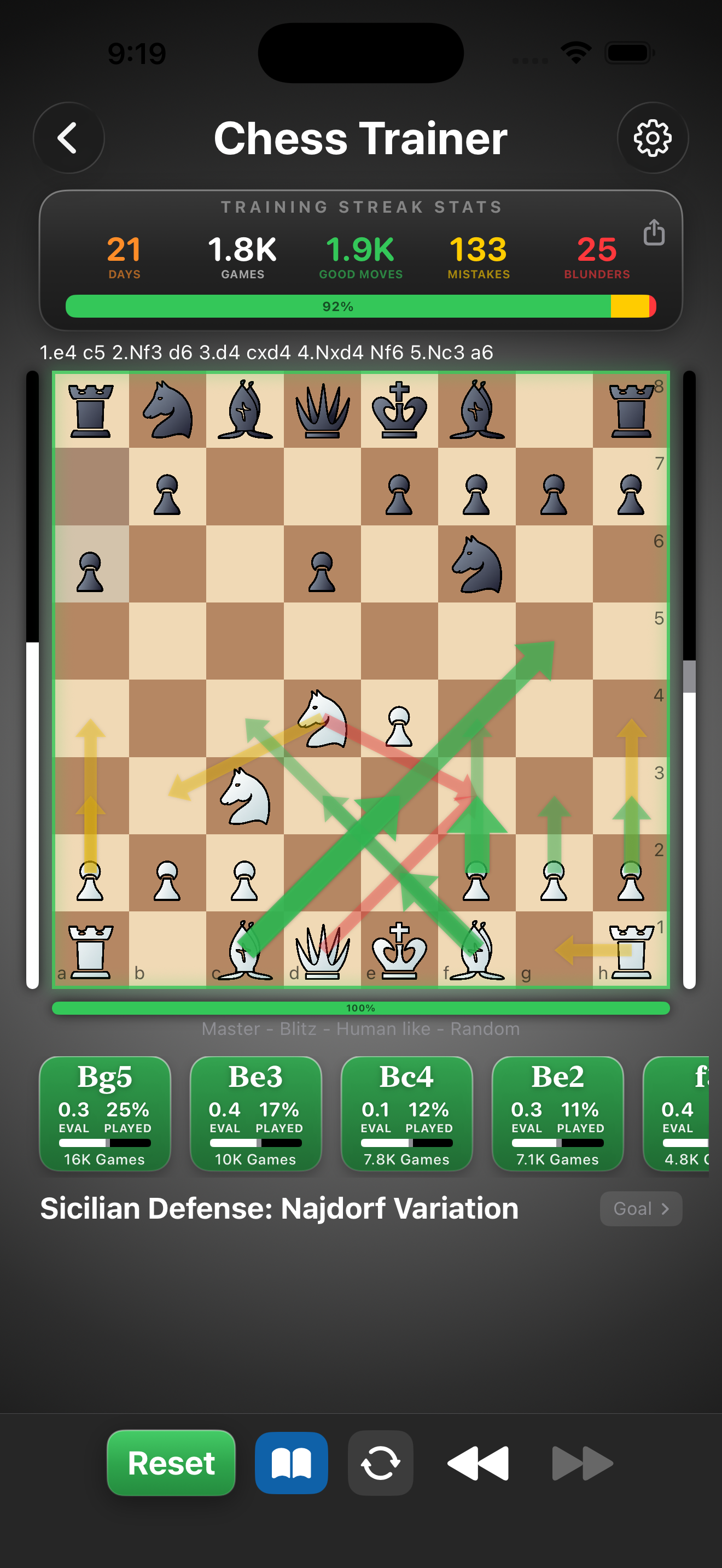 Chess Trainer: Opening Drills screenshot 5
