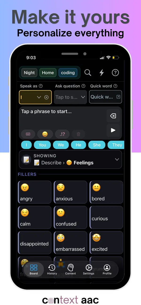 Screenshot #2 pour Context AAC
