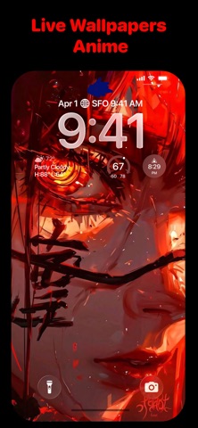 Anime Wallpaper Live HD iPhone screenshot