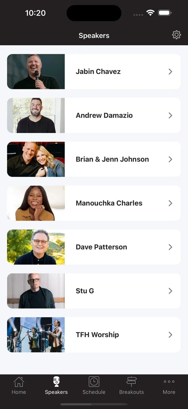 Screenshot #2 pour TFH Church Conference