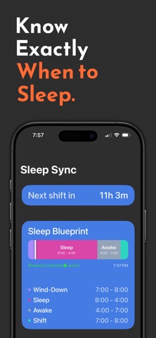 Riseo: Night Shift Tracker Screenshot 2 of 3