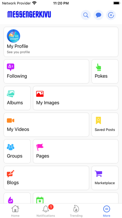 Messengerkivu Screenshot