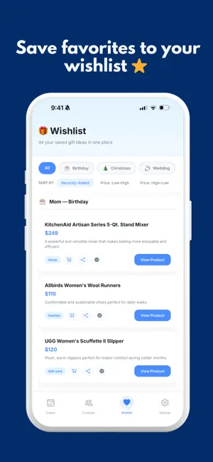 Wishlist - AI Gift Ideas screenshot 3