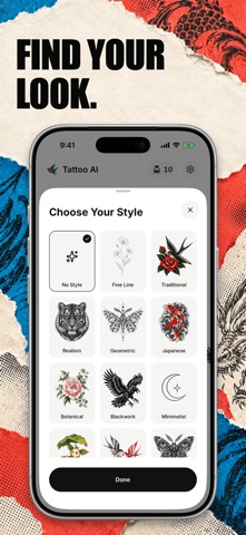 Tattoo AI: My Design Generator screenshot 7