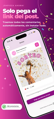 AppSorteos: Sorteos Instagram iPhone screenshot 2