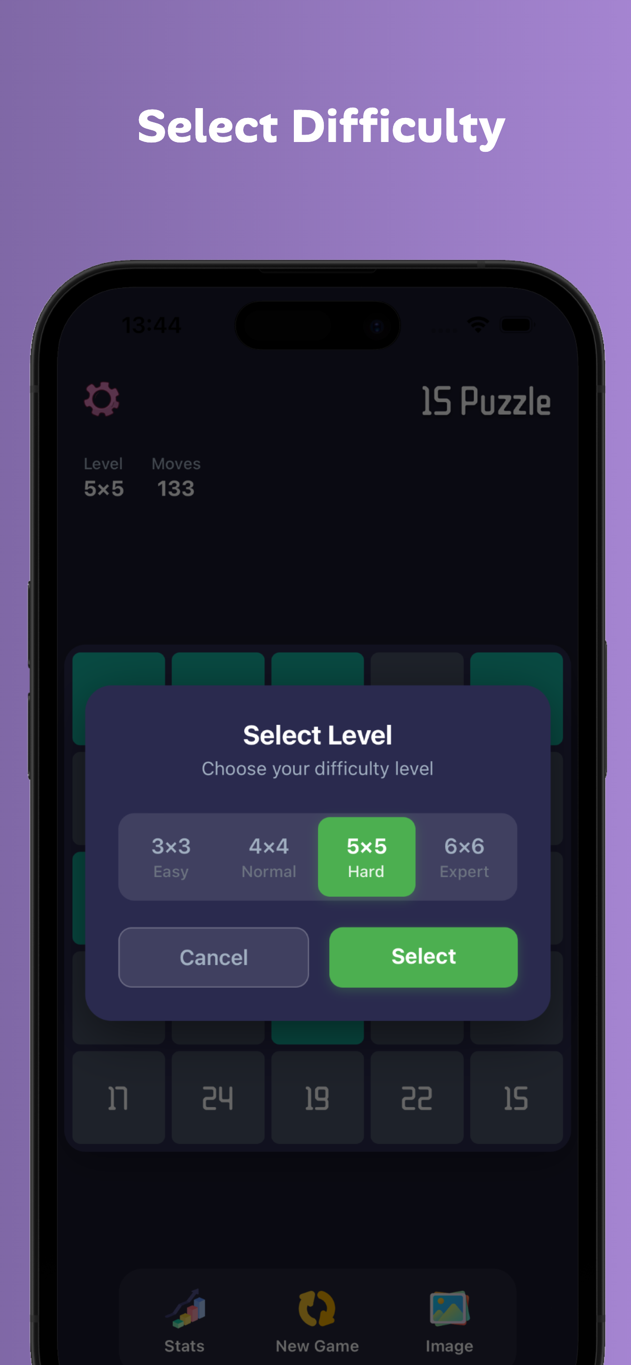 15 - Fifteen Number Puzzle