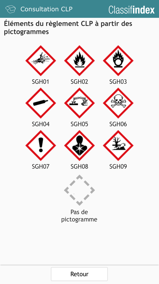 #2. Classifindex (iOS) 来自: CNRS Prévention du risque chimique