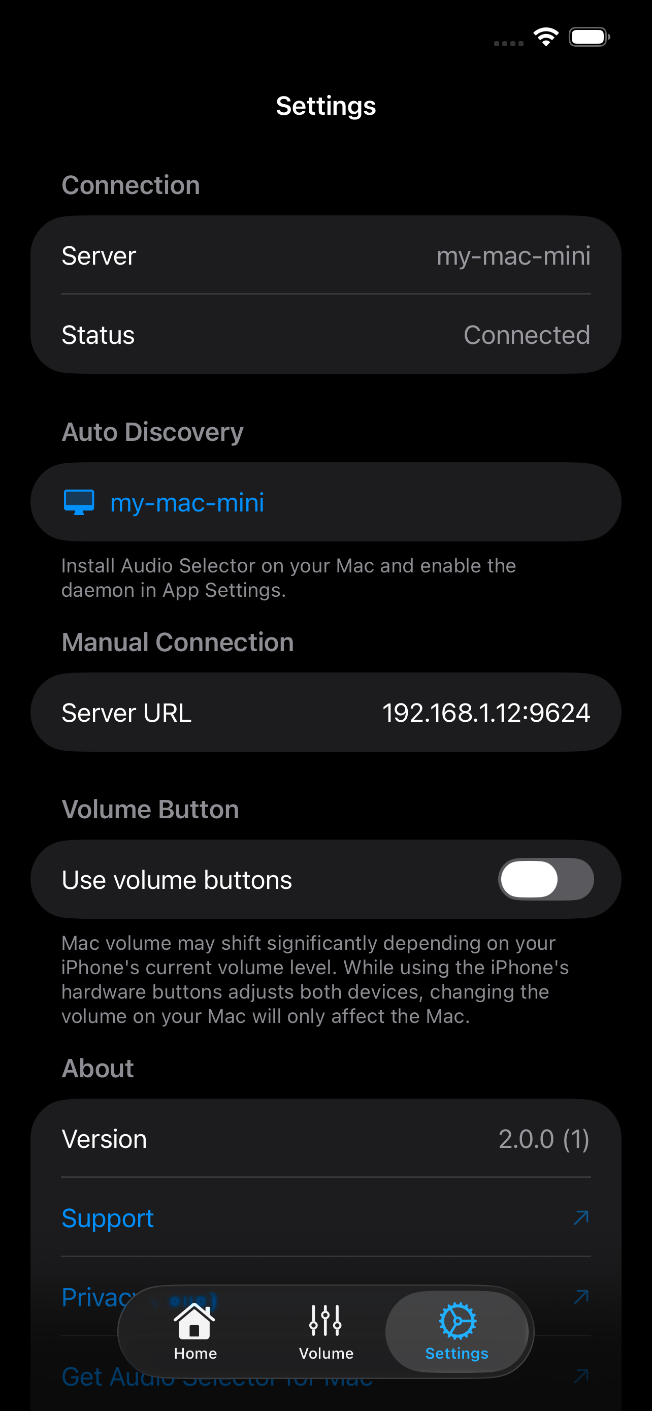 Audio Selector Remote screenshot 3