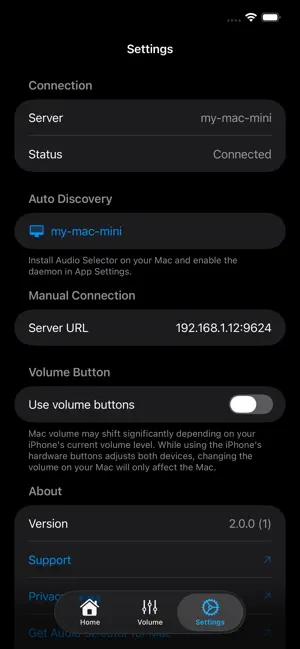 Audio Selector Remote screenshot 3