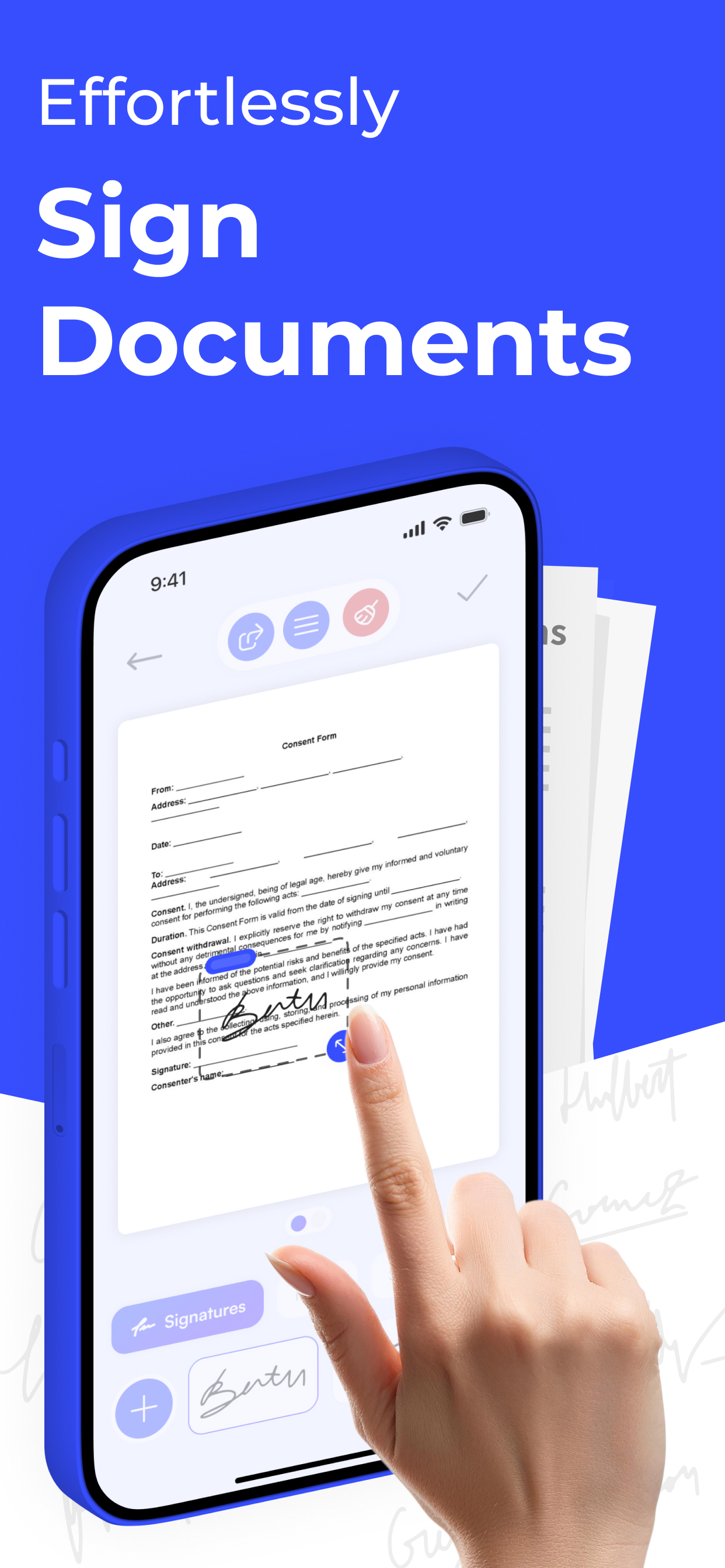 Sign Documents: PDF Signature