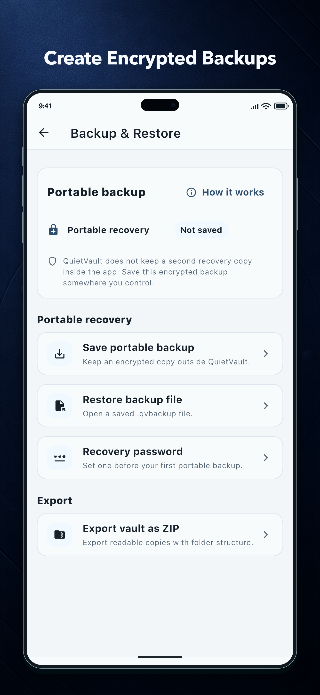 QuietVault: File & Photo Lock screenshot 9