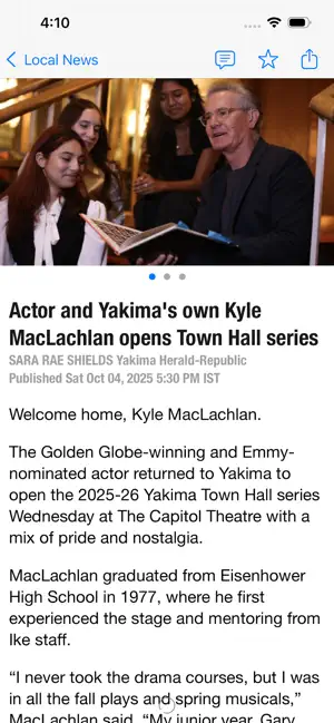Yakima Herald Republic screenshot 2