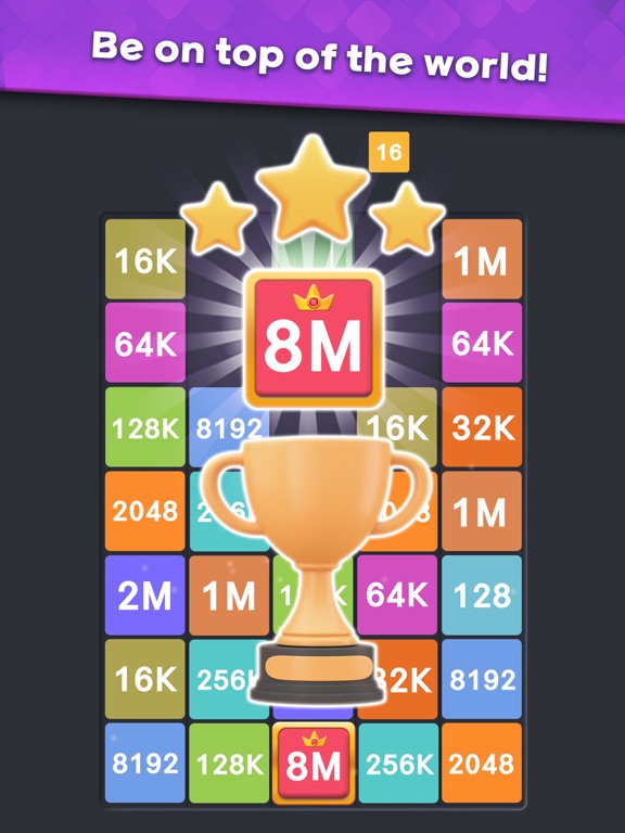 Drop Merge® : Number Puzzle iPad screenshot 4 - Games app