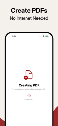 JPG to PDF Converter: PhotoPDF screenshot