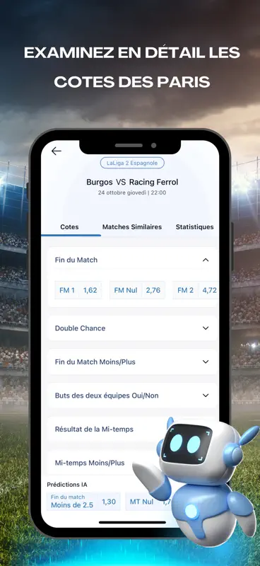 TipsPro AI : Prédictions Sport screenshot 4 of 8