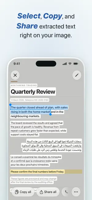 PicText - Picture To Text screenshot 1