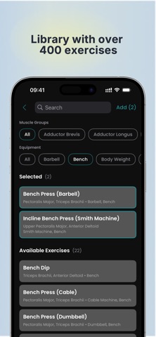 Lift - Gym & Nutrition tracker screenshot