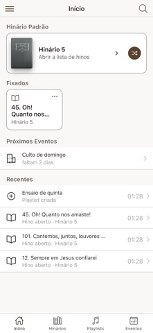 CCB Hinos PRO screenshot 1
