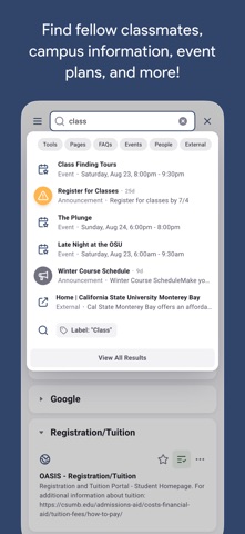 MyCSUMB Screenshot 1 of 6