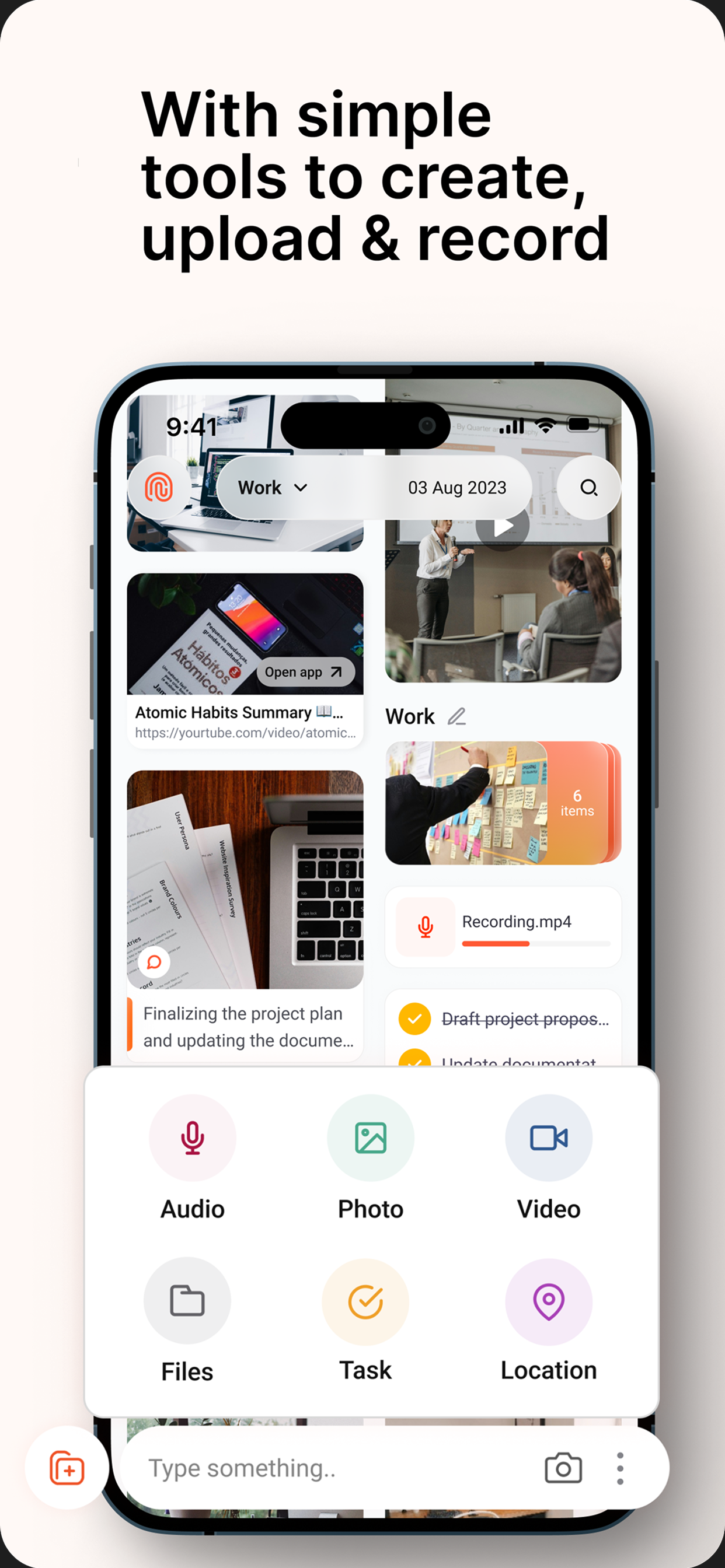 myweb - personal digital space