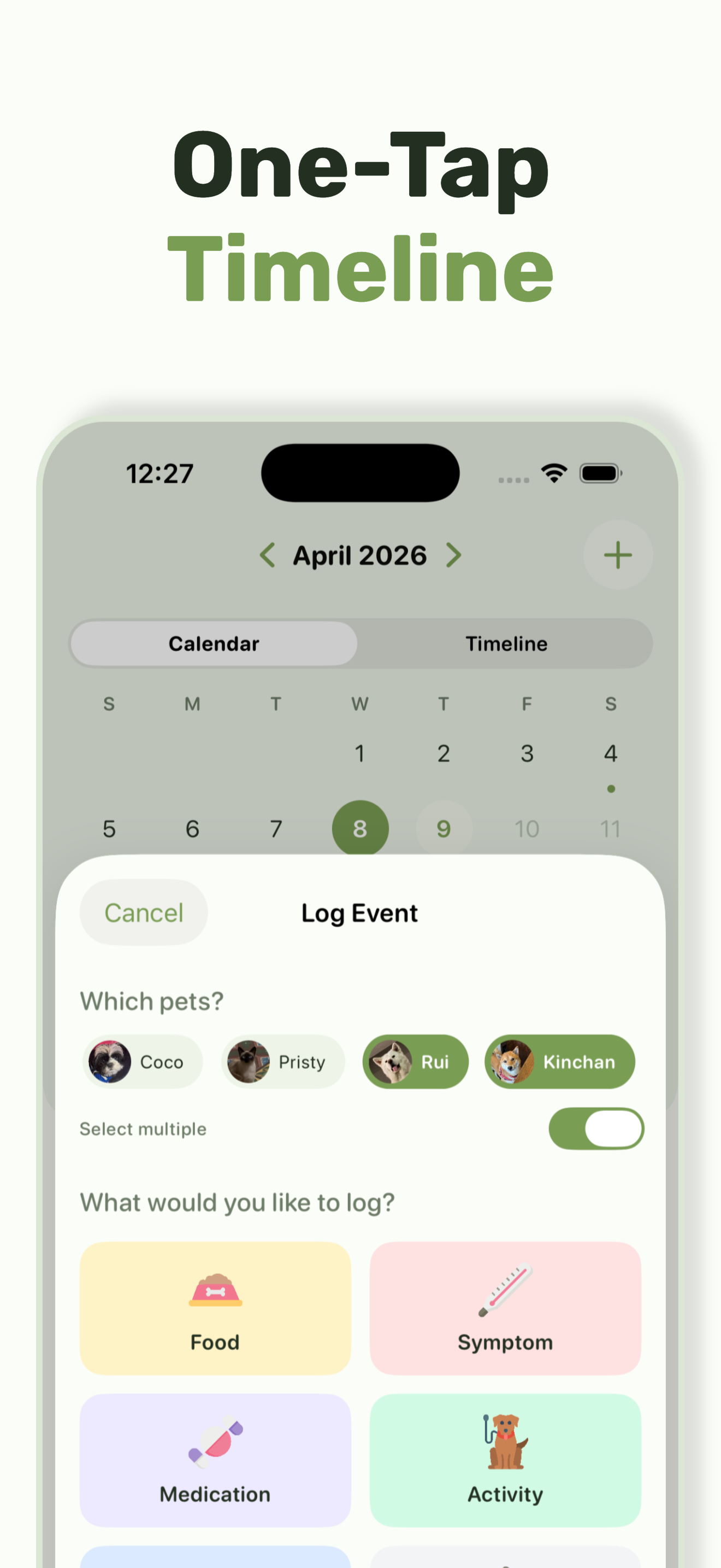 Kinuvy – Pet Care Tracker