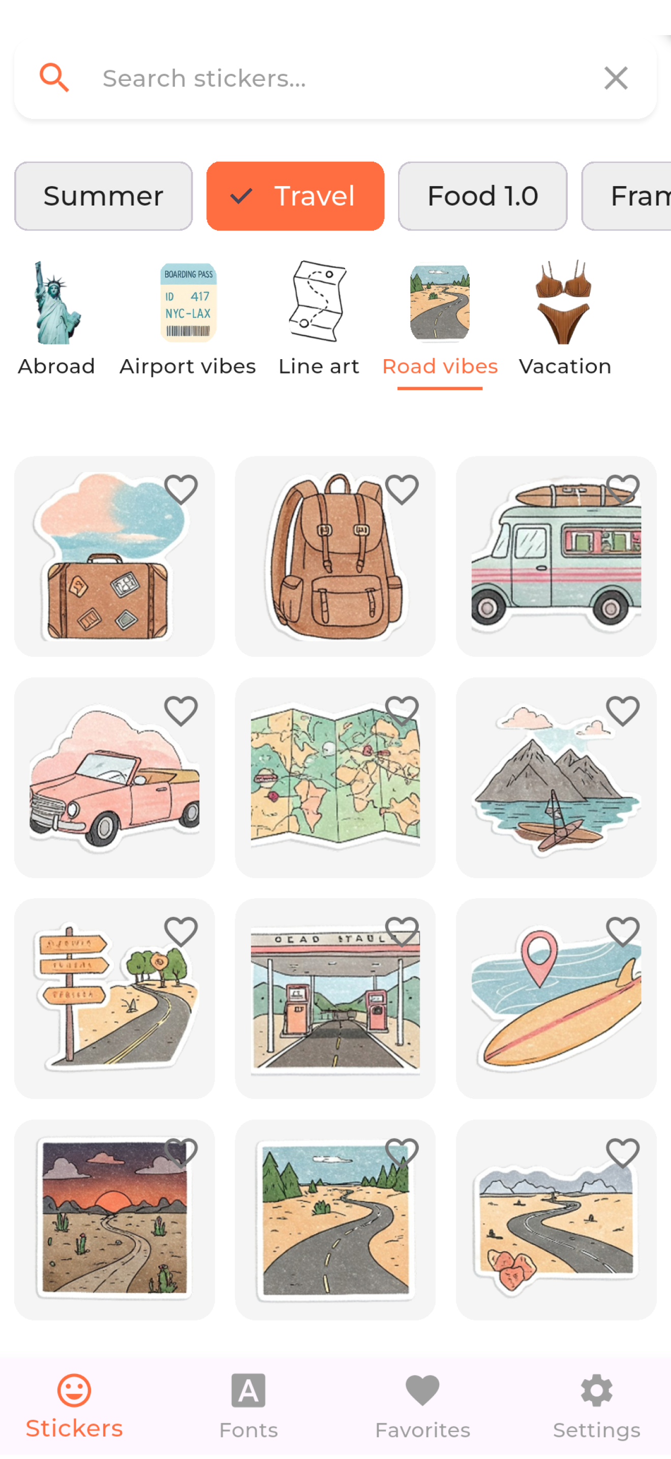 Glypho: Stickers & Fonts