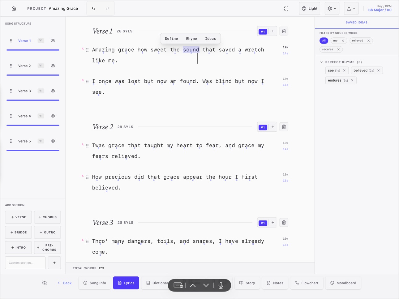 Screenshot 11 of Lyric Architect Pro