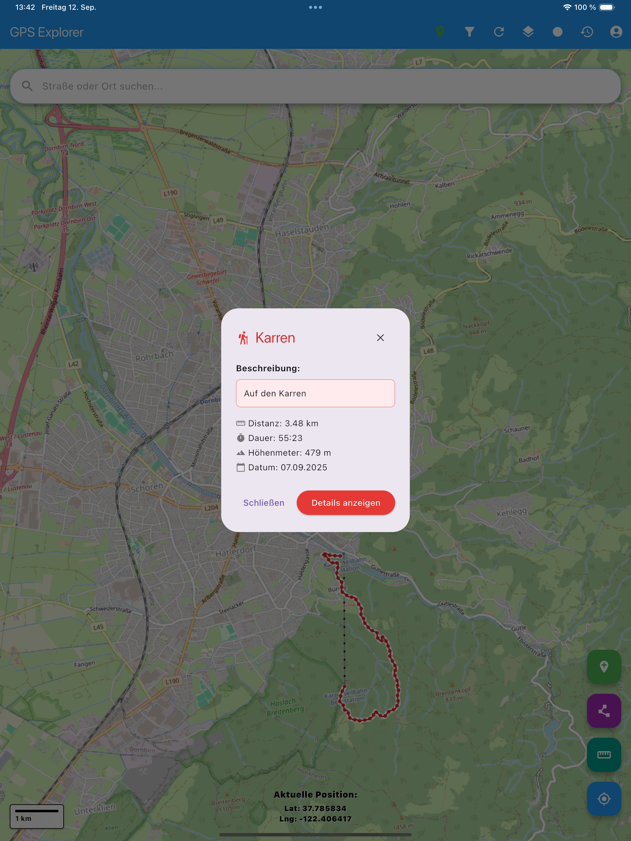GPS Explorer screenshot 14