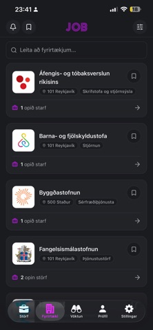 Job Ísland screenshot