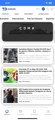 Telediario Screenshot 1 of 3