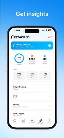 STACKED: Peptide Tracker Screenshot 3 of 7