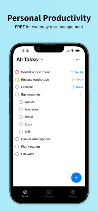 SimplyDo: To Dos & Reminders Screenshot 1 of 10