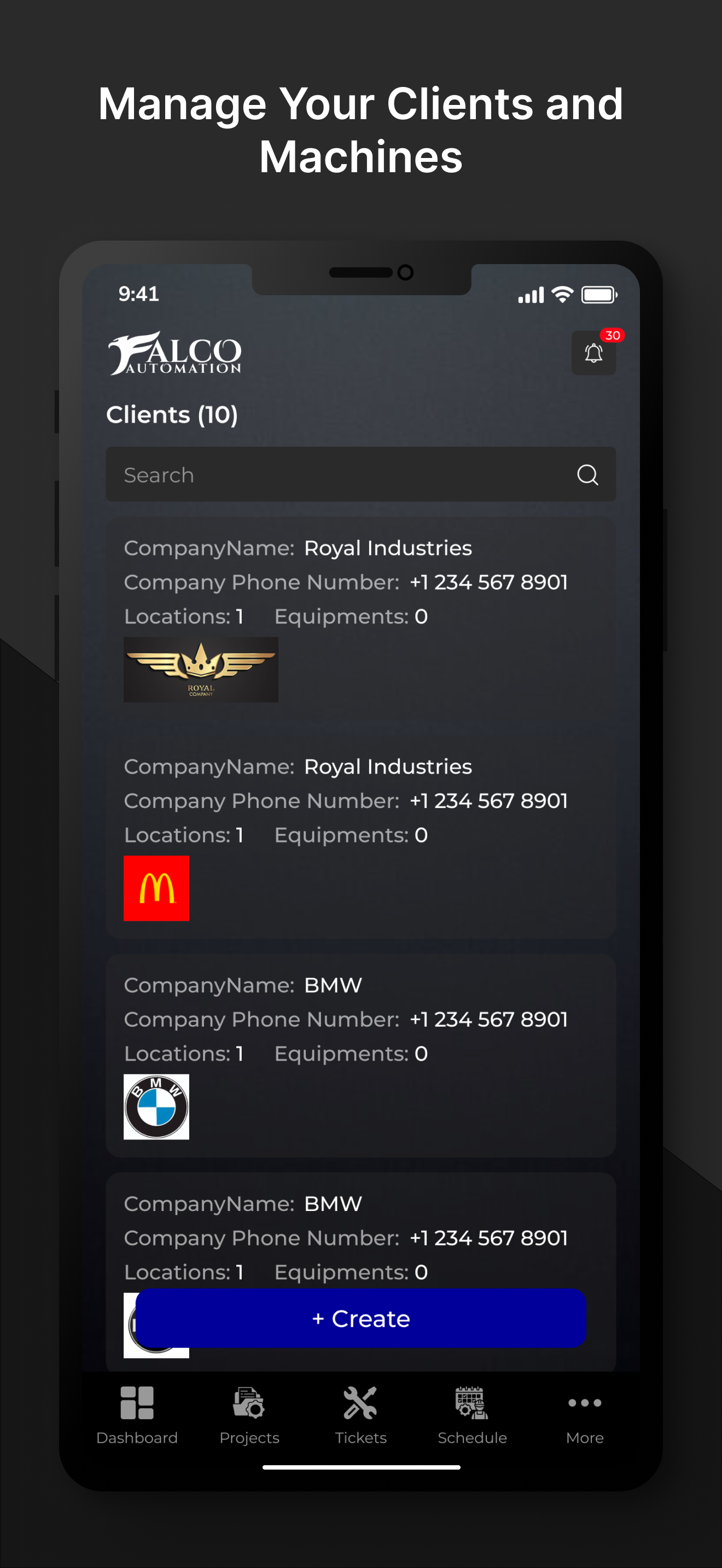 Falco FRS screenshot 3