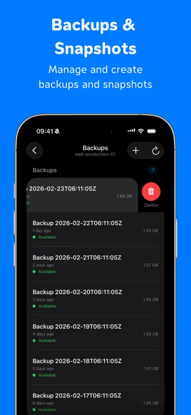 HetzMate for Hetzner Cloud screenshot 5